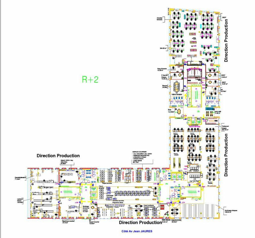 Bureau Lyon 1369m² Location bureau Lyon Rhône OLBUR2108998 19